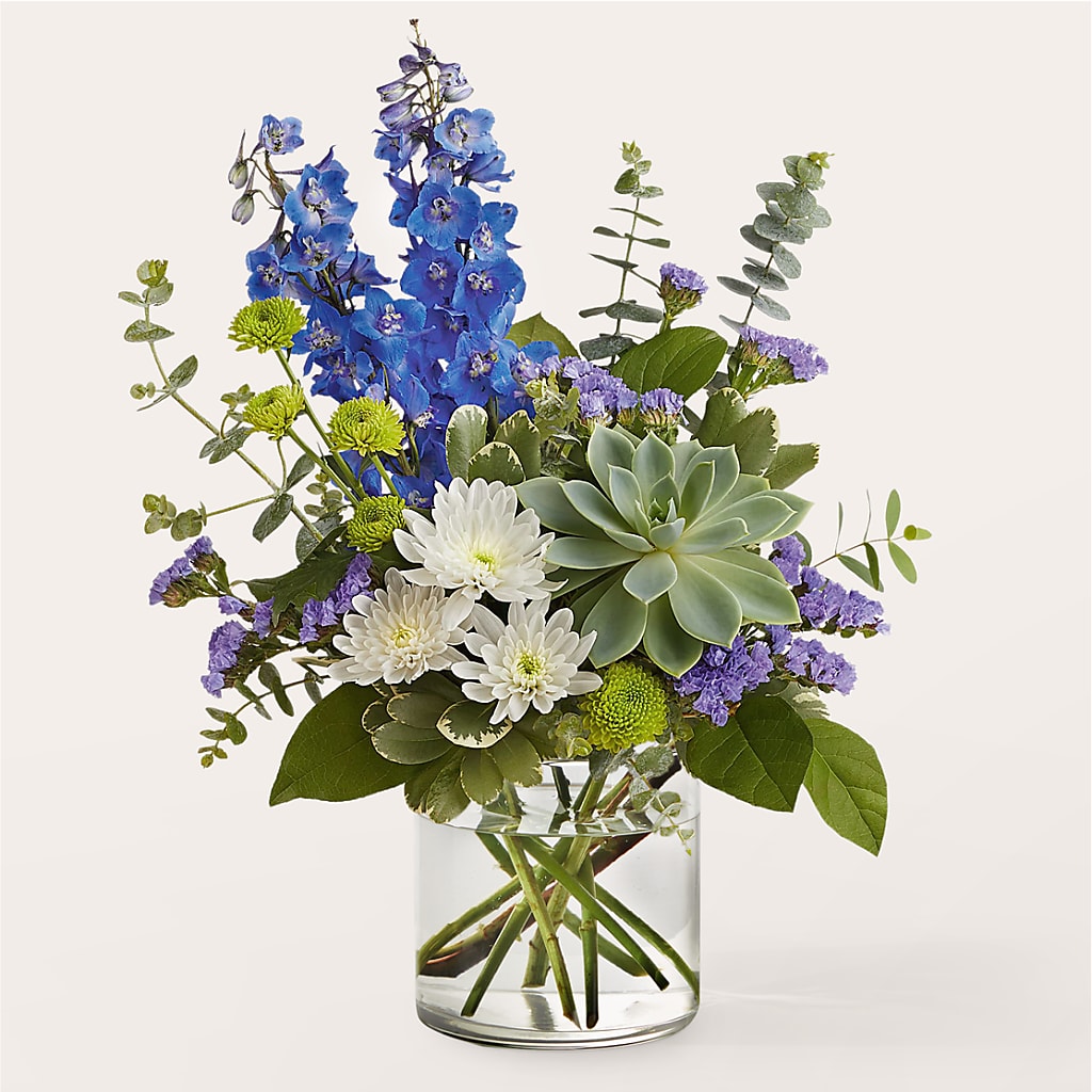 Cerulean Waves Bouquet – GIVENS FLOWERS & GIFTS LLC, Georgetown DE