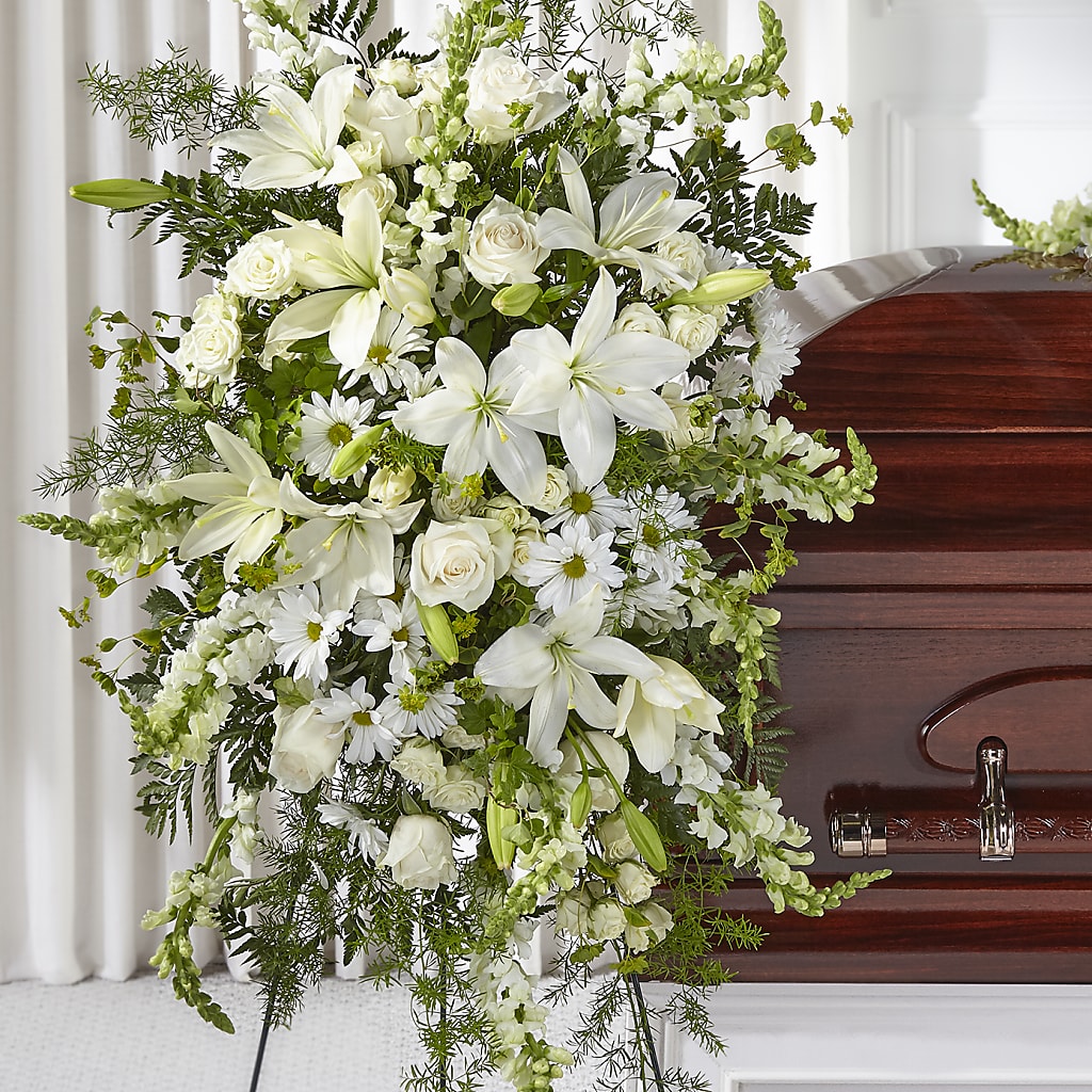Loving Thoughts Standing Spray – GIVENS FLOWERS & GIFTS LLC, Georgetown DE