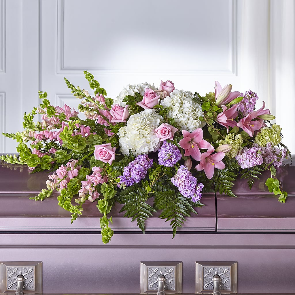 Life's Gratitude Casket Spray – GIVENS FLOWERS & GIFTS LLC, Georgetown DE
