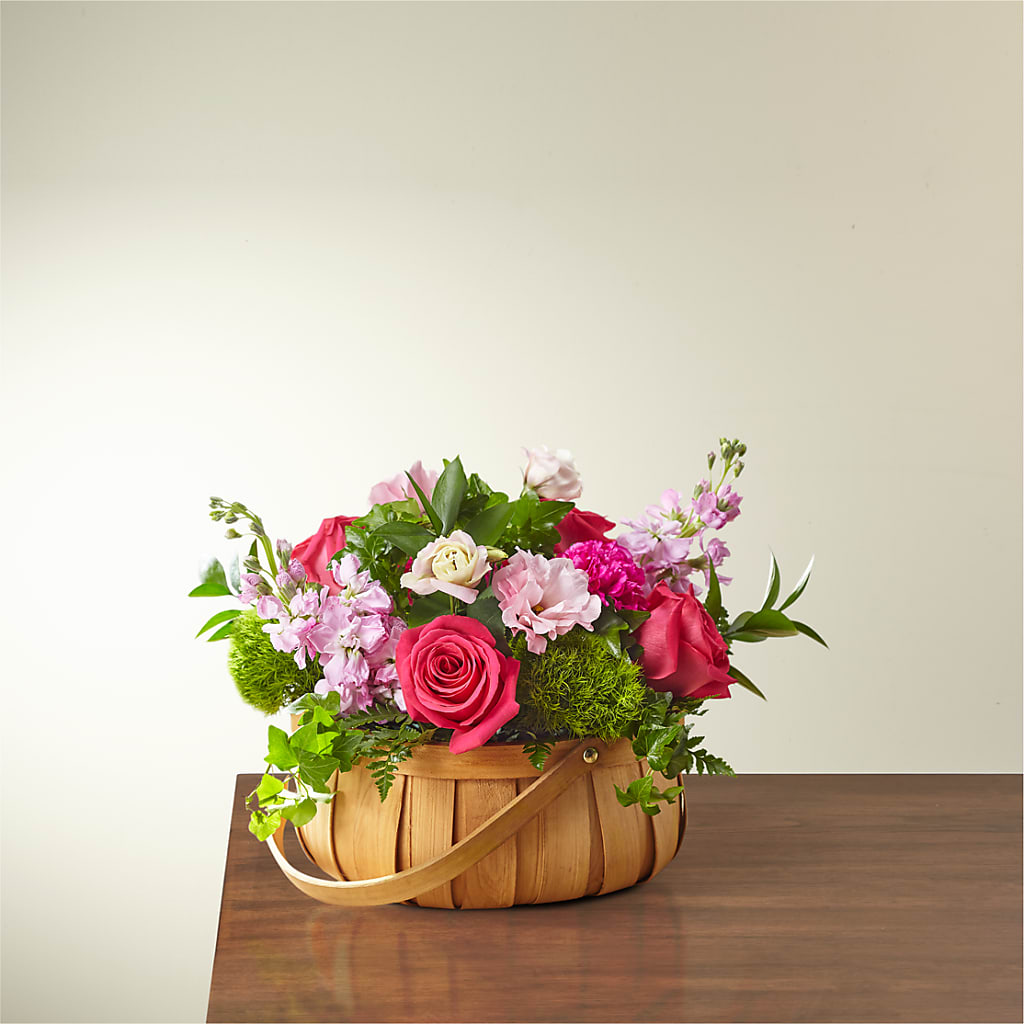 Radiance in Bloom Basket – GIVENS FLOWERS & GIFTS LLC, Georgetown DE