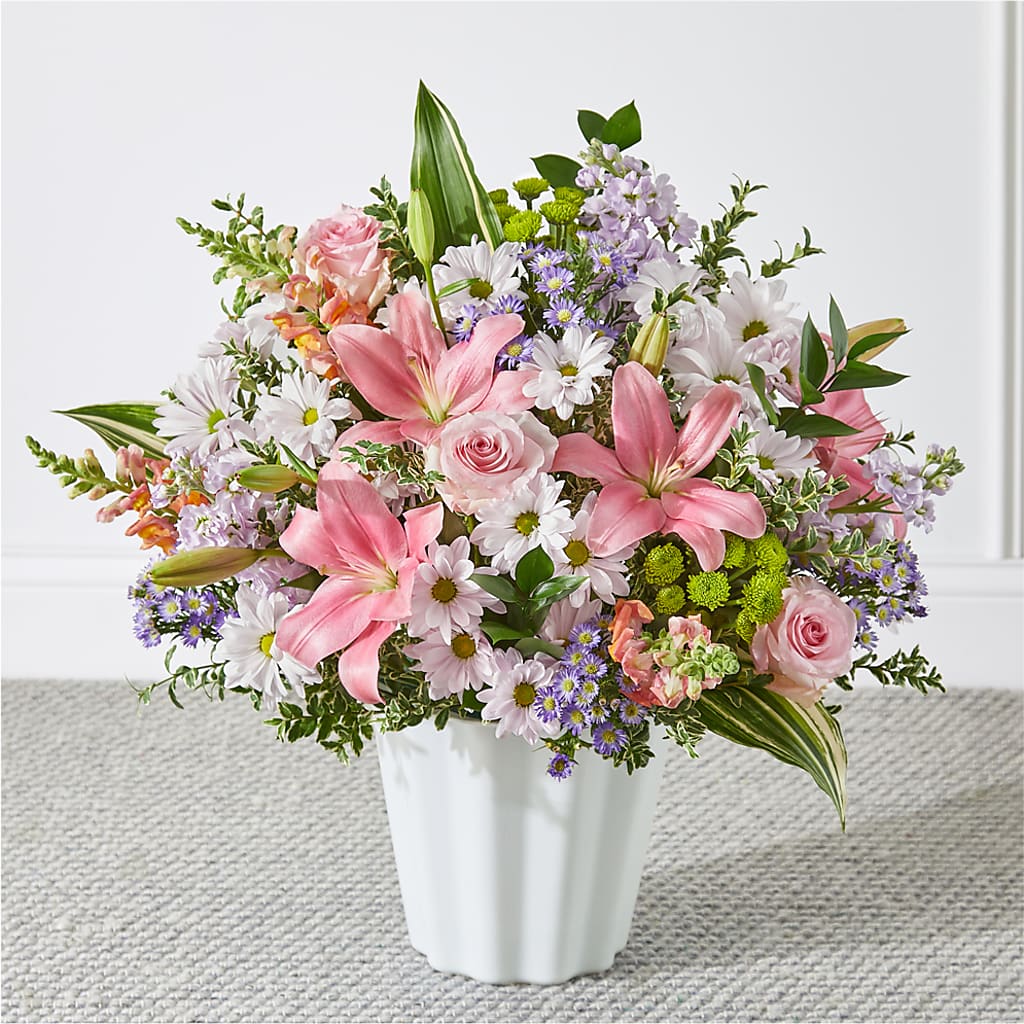 Abundant Compassion Floor Basket – GIVENS FLOWERS & GIFTS LLC, Georgetown DE
