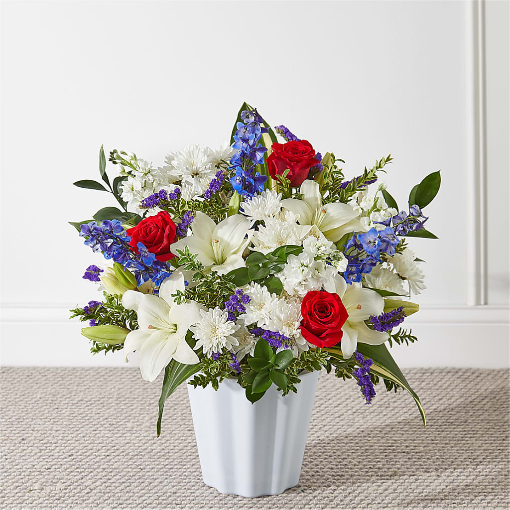 Consoled Floor Basket – GIVENS FLOWERS & GIFTS LLC, Georgetown DE