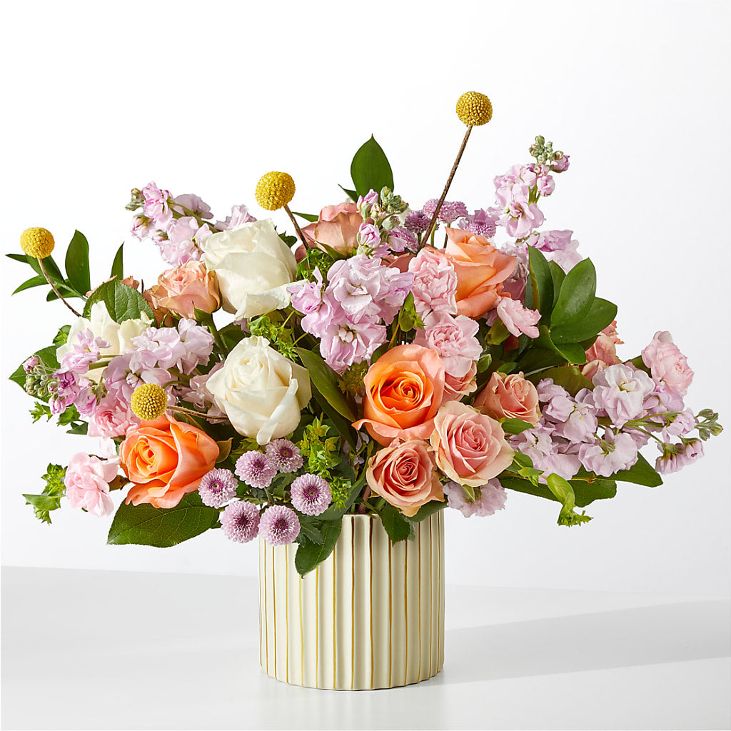 French Market Bouquet with Ivory Vase – GIVENS FLOWERS & GIFTS LLC, Georgetown DE
