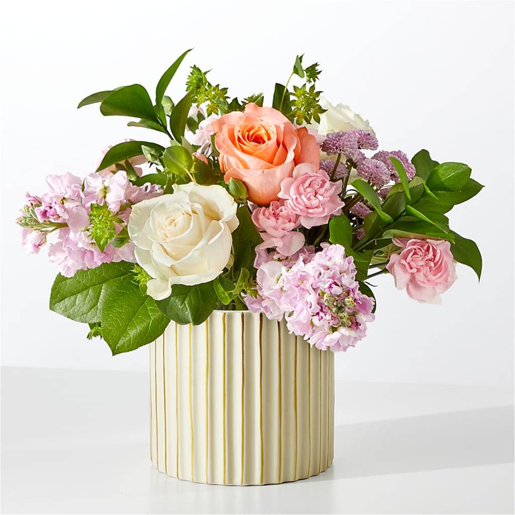 French Market Bouquet with Ivory Vase – GIVENS FLOWERS & GIFTS LLC, Georgetown DE