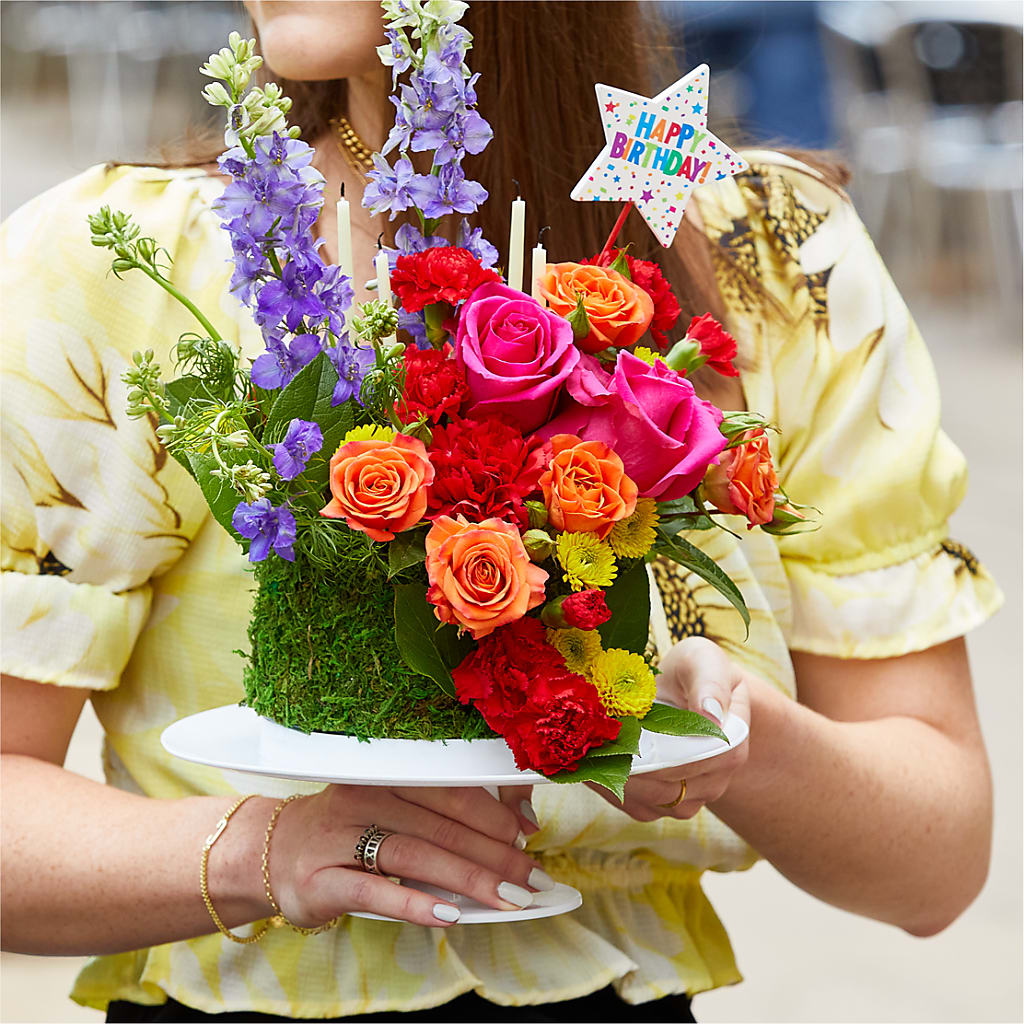 Best Year Yet Floral Cake – GIVENS FLOWERS & GIFTS LLC, Georgetown DE