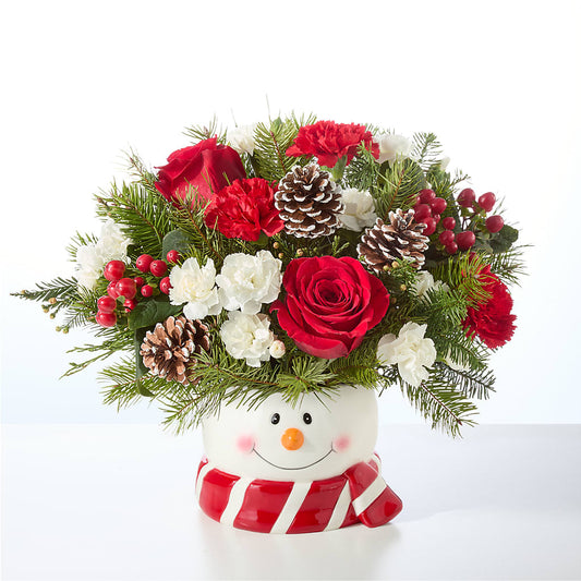 Jolly Snowman Bouquet – GIVENS FLOWERS & GIFTS LLC, Georgetown DE