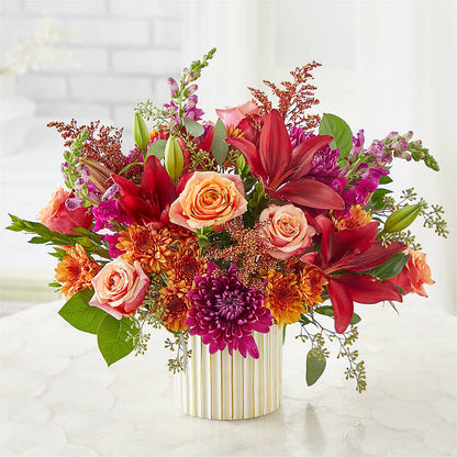 Burgundy Landscape Bouquet – GIVENS FLOWERS & GIFTS LLC, Georgetown DE