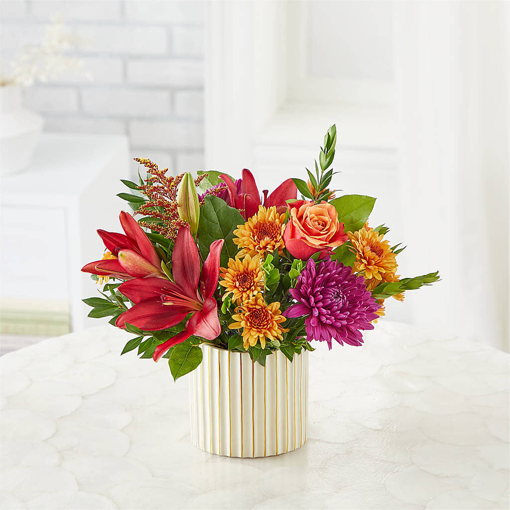 Burgundy Landscape Bouquet – GIVENS FLOWERS & GIFTS LLC, Georgetown DE