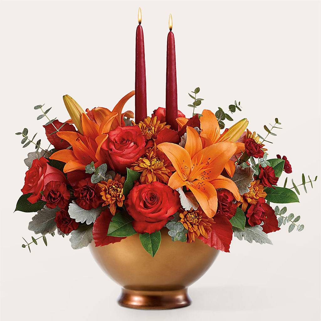 Fruits of Fall Centerpiece – GIVENS FLOWERS & GIFTS LLC, Georgetown DE