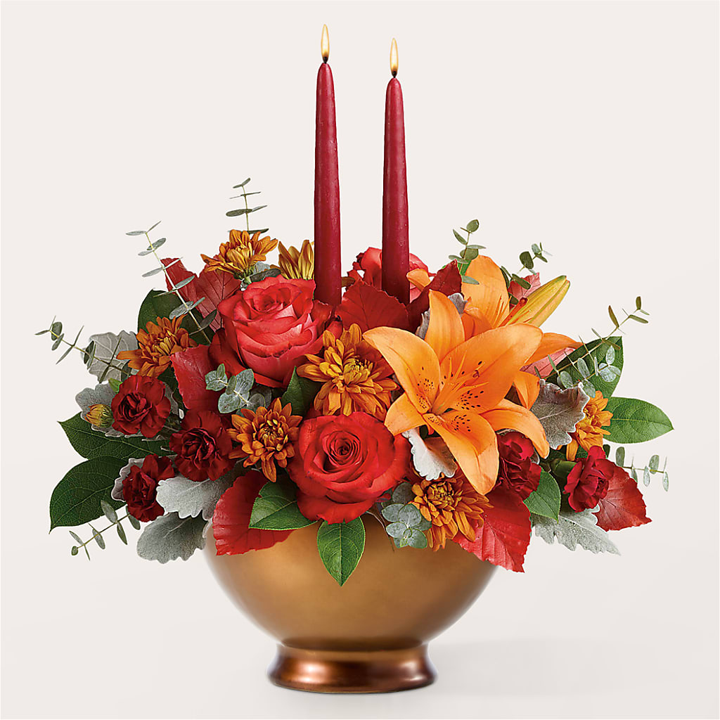 Fruits of Fall Centerpiece – GIVENS FLOWERS & GIFTS LLC, Georgetown DE
