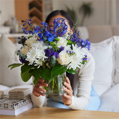 Cerulean Waves Bouquet – GIVENS FLOWERS & GIFTS LLC, Georgetown DE