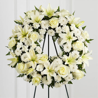 Treasured Tribute Wreath – GIVENS FLOWERS & GIFTS LLC, Georgetown DE