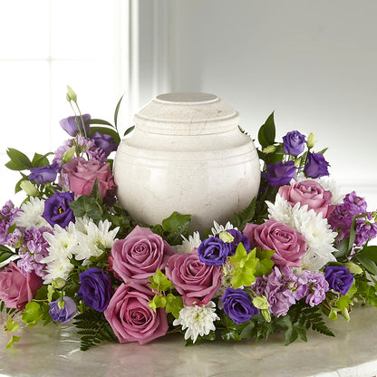 Blooming Sympathy Cremation Adornment – GIVENS FLOWERS & GIFTS LLC, Georgetown DE