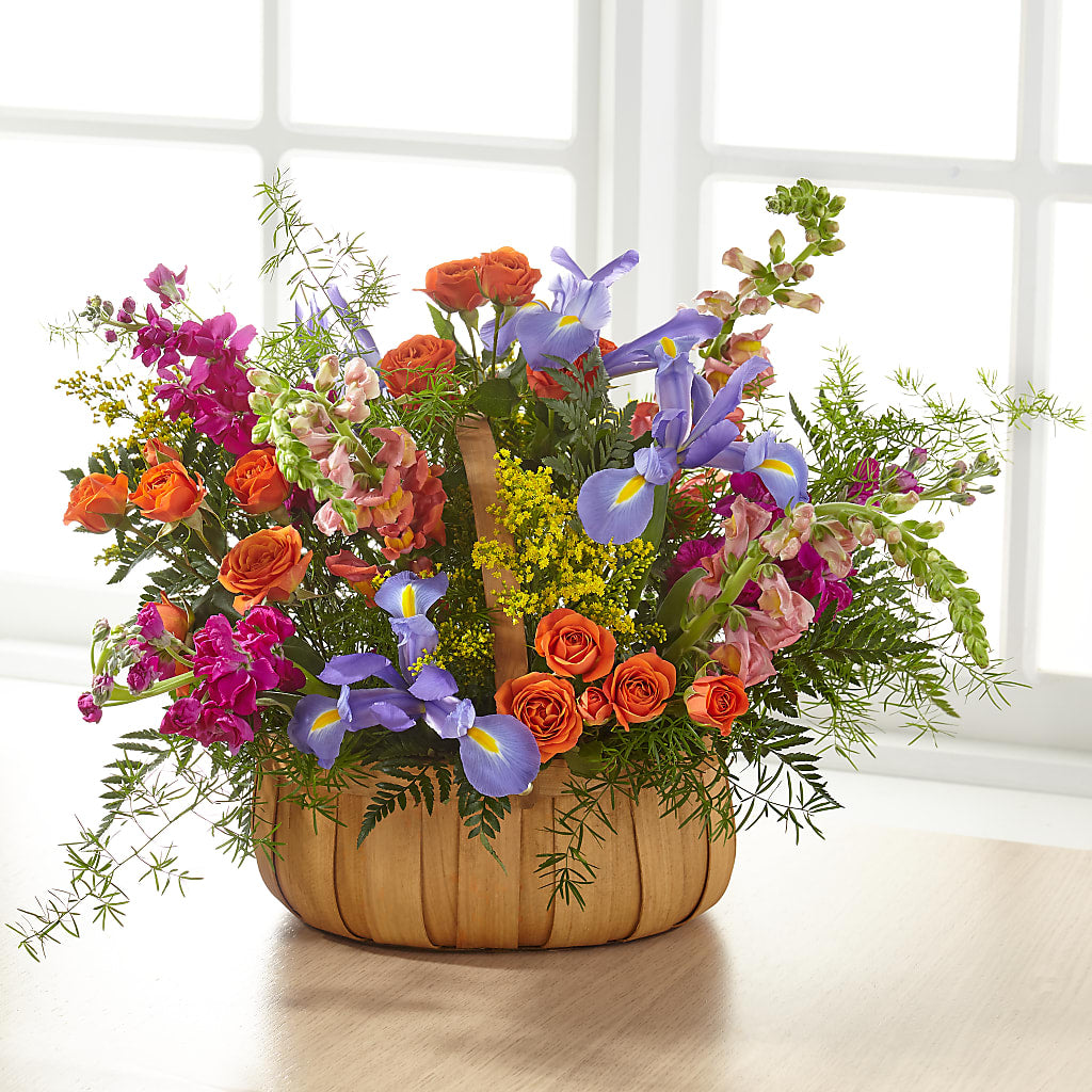 Garden of Life Basket – GIVENS FLOWERS & GIFTS LLC, Georgetown DE