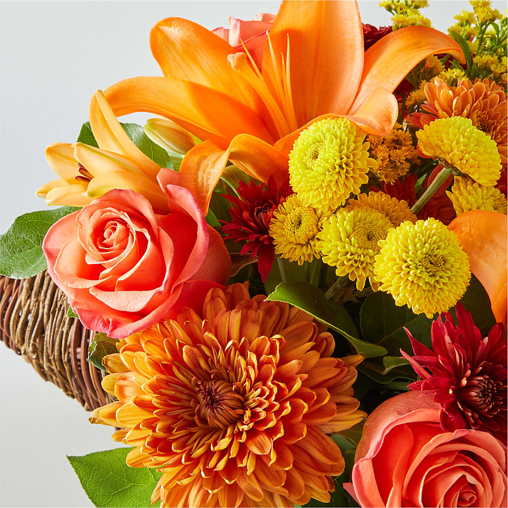 Bouquet of Blessings Cornucopia – GIVENS FLOWERS & GIFTS LLC, Georgetown DE