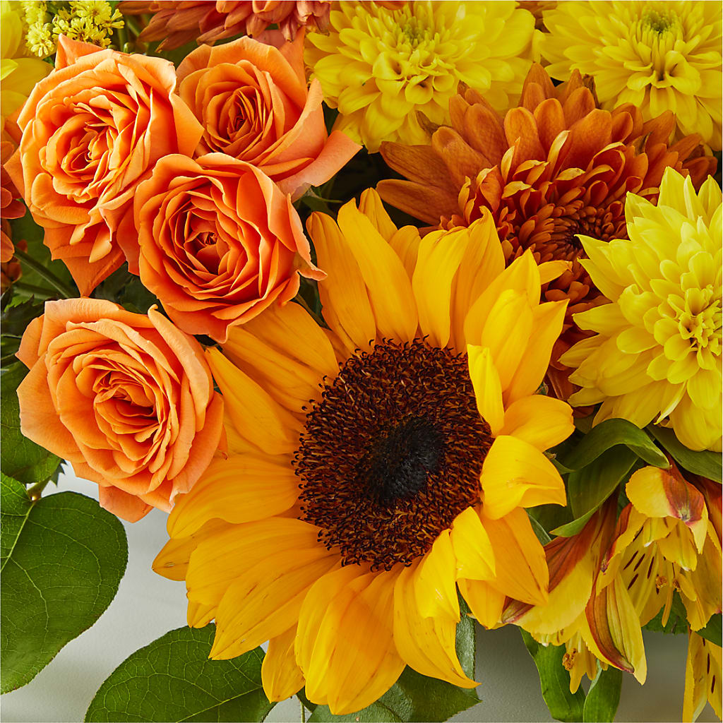 Autumn Harmony Centerpiece – GIVENS FLOWERS & GIFTS LLC, Georgetown DE