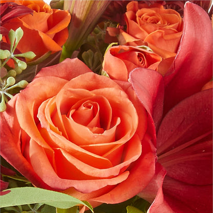 Crimson Leaves Bouquet – GIVENS FLOWERS & GIFTS LLC, Georgetown DE