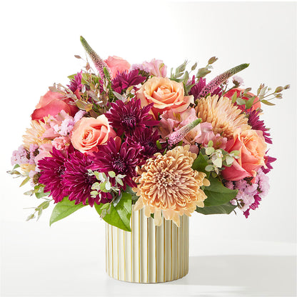 Berry Cobbler Bouquet with Ivory Vase – GIVENS FLOWERS & GIFTS LLC, Georgetown DE